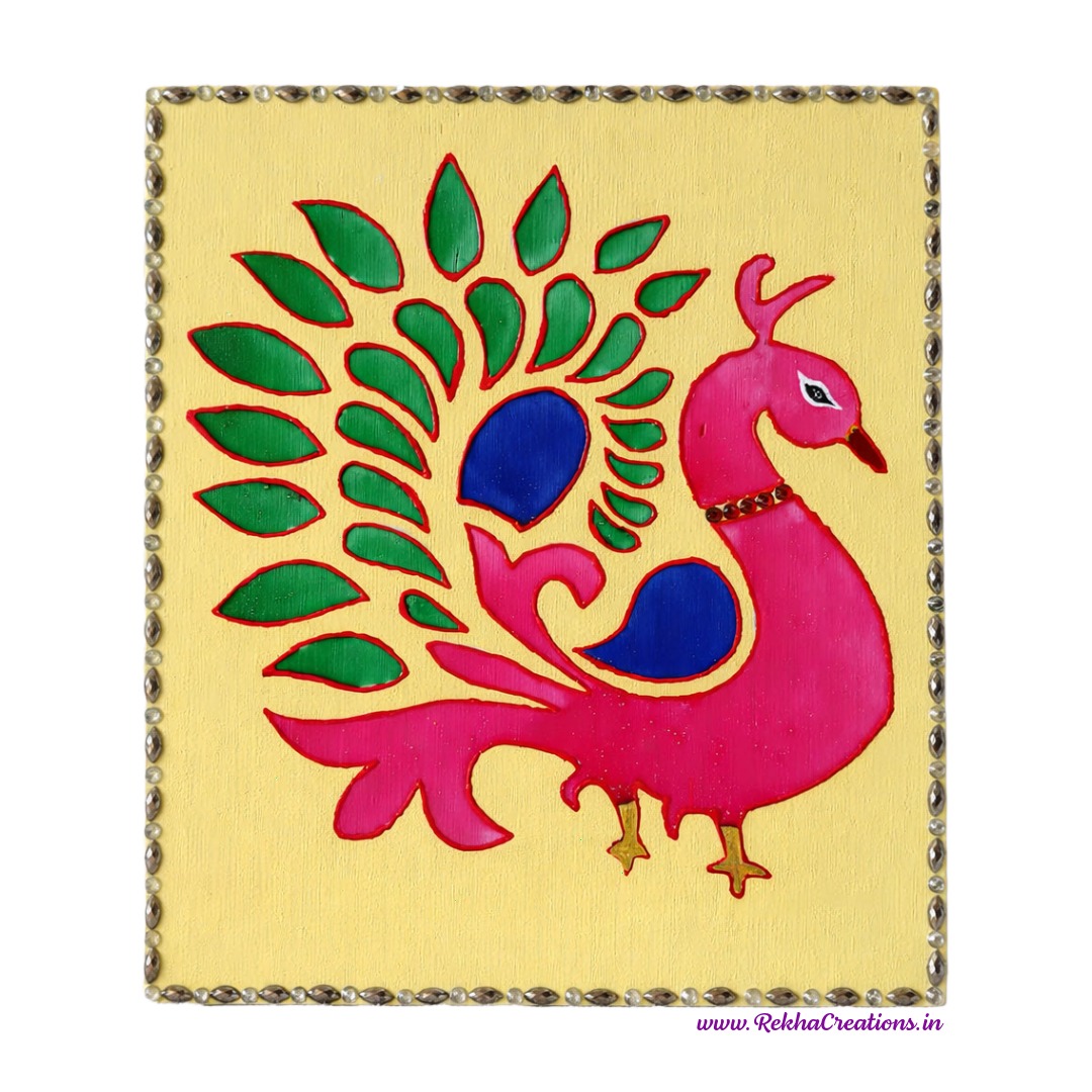 The Radiant Magenta Peacock